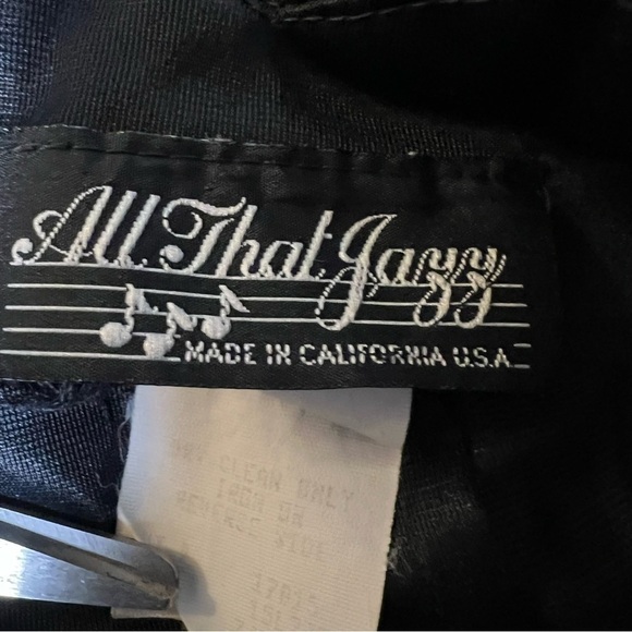 VINTAGE All That Jazz 1980s Mini Lace Dress Black Off The Shoulder Prom Size 7/9 - Picture 8 of 10